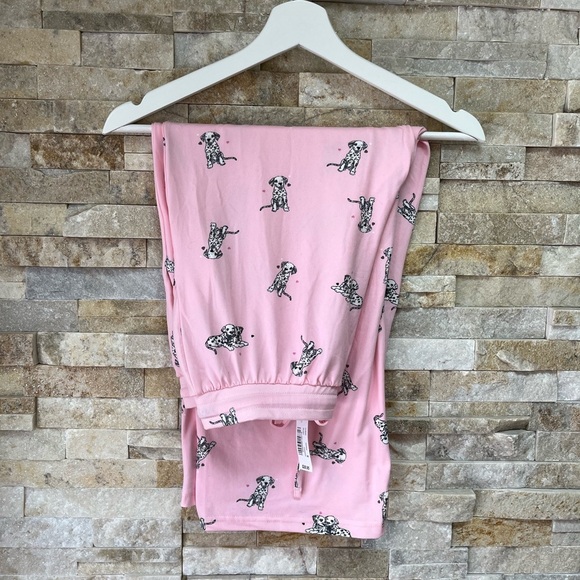 NWT La vie en rose Dalmatian capri pj pant, sml - Picture 2 of 4